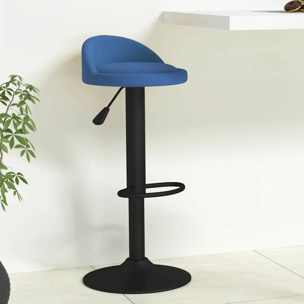 Tabourets De Bar Lot De 2 Velours - www.minichezmoi.com